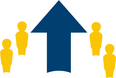 four people one arrow