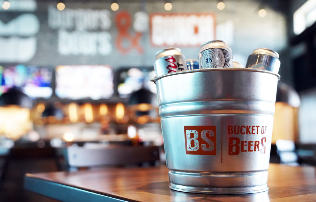 Burger Shed Beer Bucket